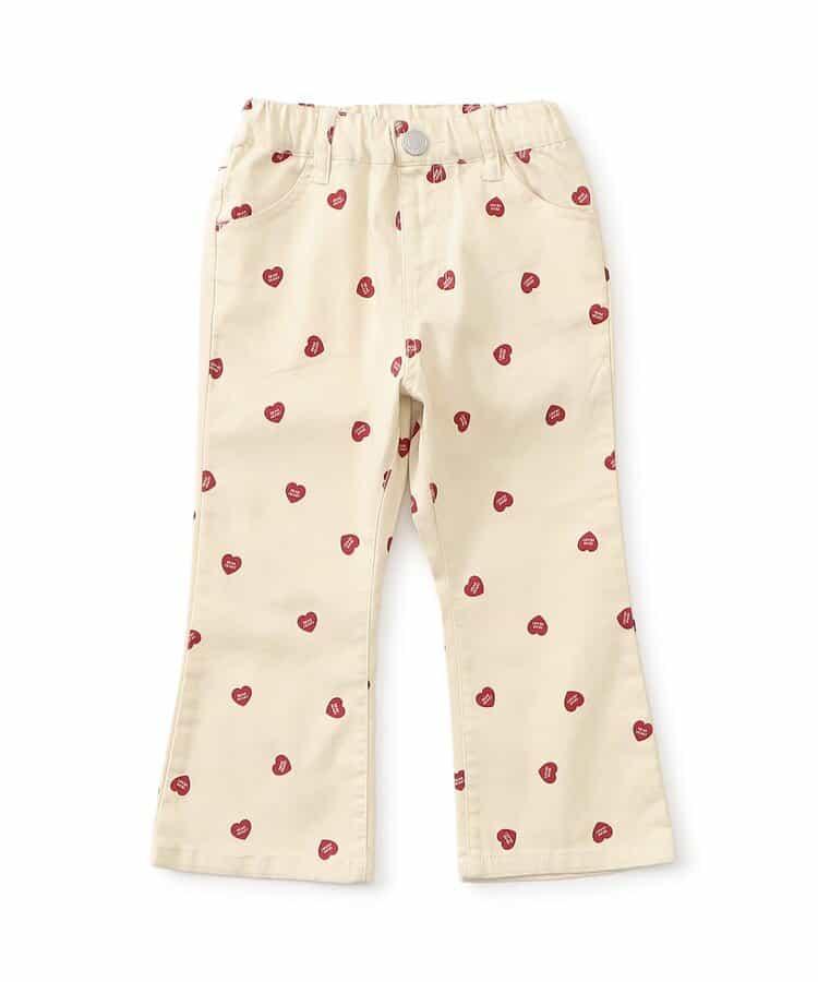 フレアエブリパンツ  10分丈 スーパーストレッチ