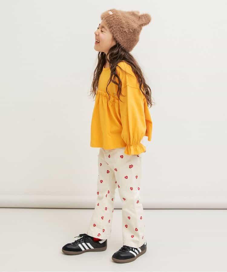 フレアエブリパンツ  10分丈 スーパーストレッチ