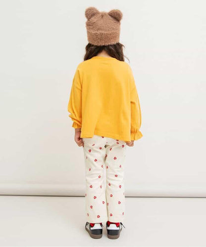 フレアエブリパンツ  10分丈 スーパーストレッチ