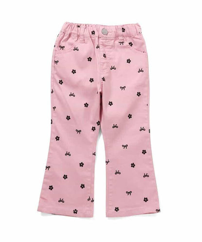 フレアエブリパンツ  10分丈 スーパーストレッチ