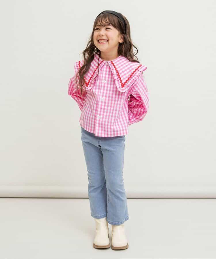 フレアエブリパンツ  10分丈 スーパーストレッチ