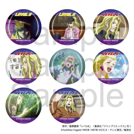 レベルE トレーディングバカ王子徽章收藏 【OPP/8包入】【整套】