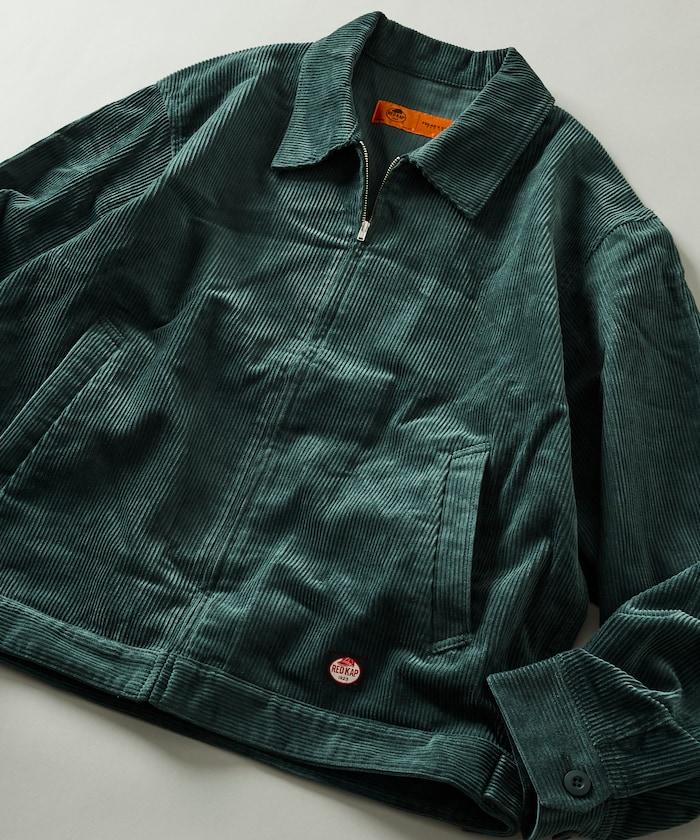 RED KAP × FREAK'S STORE 聯名 SMU JK-22 SHORT LENGTH 拉鍊燈芯絨工裝夾克