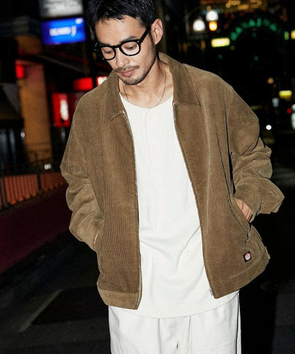 RED KAP × FREAK'S STORE 聯名 SMU JK-22 SHORT LENGTH 拉鍊燈芯絨工裝夾克