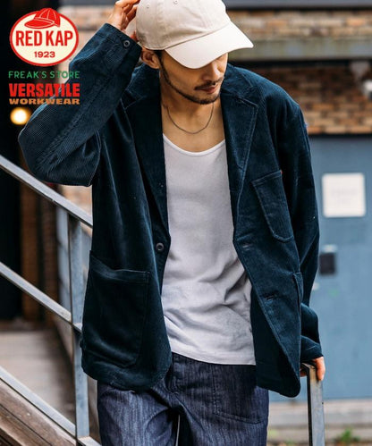 RED KAP × FREAK'S STORE 聯名 SMU KP-10 寬鬆版型 燈芯絨夾克