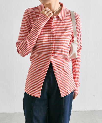 MONT KEMMEL×SUM1 STYLE(モンケメル×スミスタイル) 邊框翻領羅紋上衣