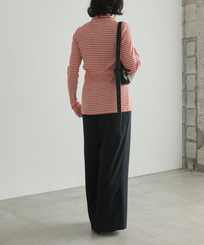 MONT KEMMEL×SUM1 STYLE(モンケメル×スミスタイル) 邊框翻領羅紋上衣