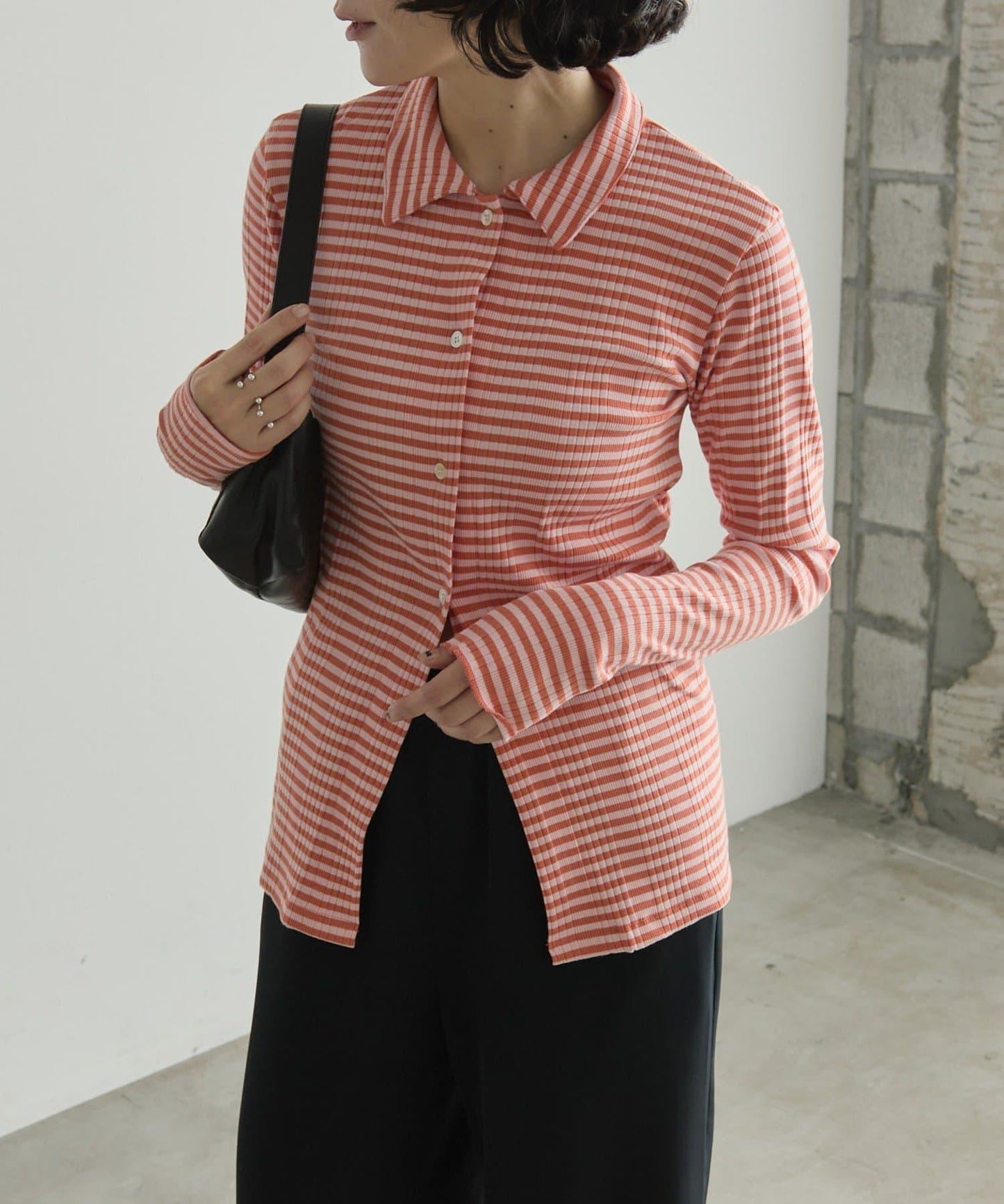MONT KEMMEL×SUM1 STYLE(モンケメル×スミスタイル) 邊框翻領羅紋上衣