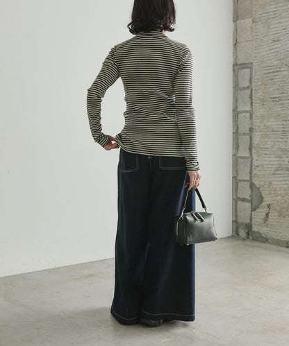 MONT KEMMEL×SUM1 STYLE(モンケメル×スミスタイル) 邊框翻領羅紋上衣
