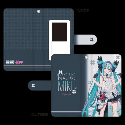 初音ミク GTプロジェクト_レーシングミク 2026 カフェVer. 手帳型スマートフォンケース