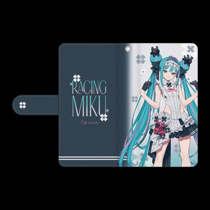 初音ミク GTプロジェクト_レーシングミク 2026 カフェVer. 手帳型スマートフォンケース