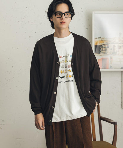 可機洗 接觸冷感 防紫外線 防起球 多功能V領針織開衫