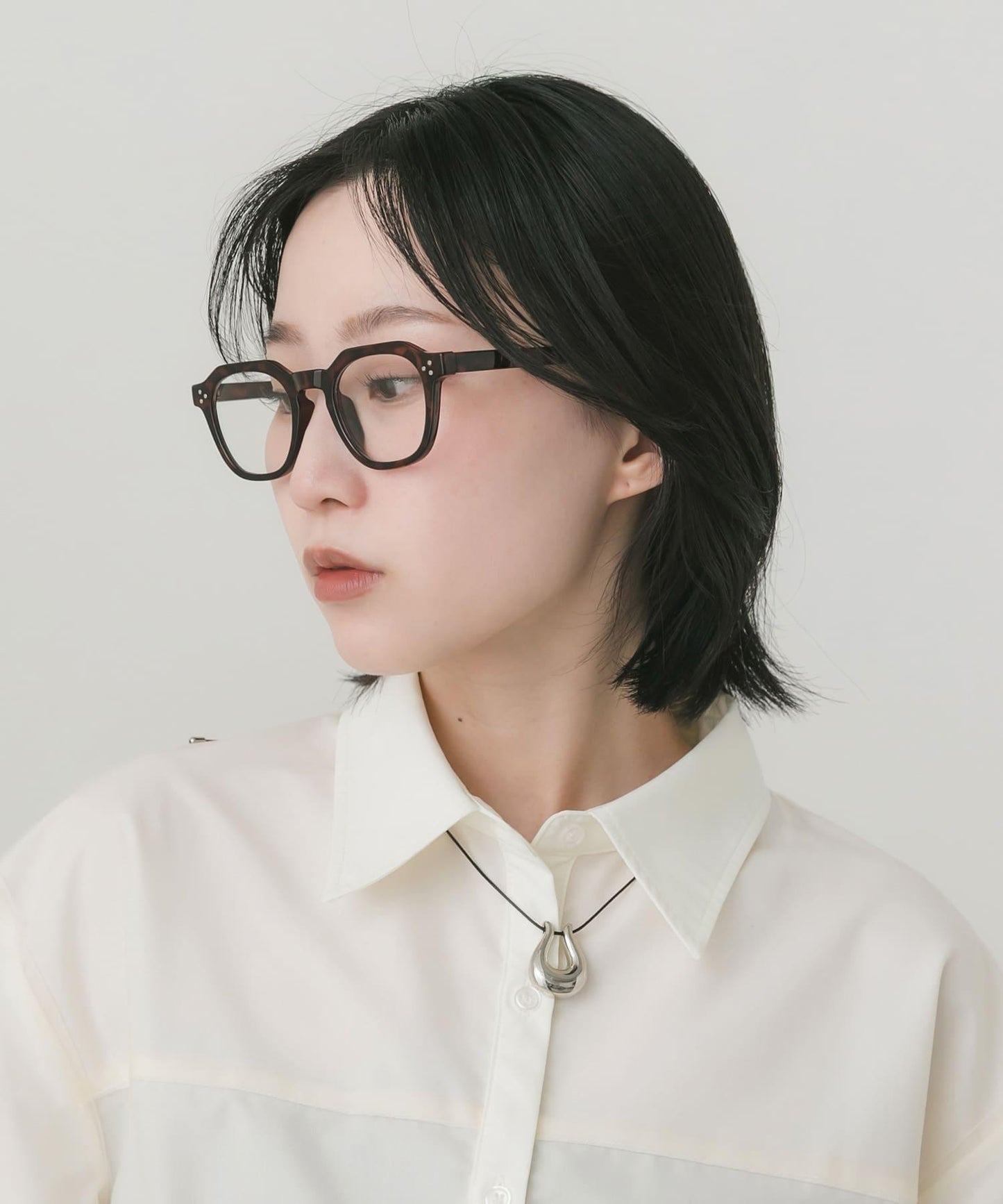 皇冠形鏡框平光眼鏡