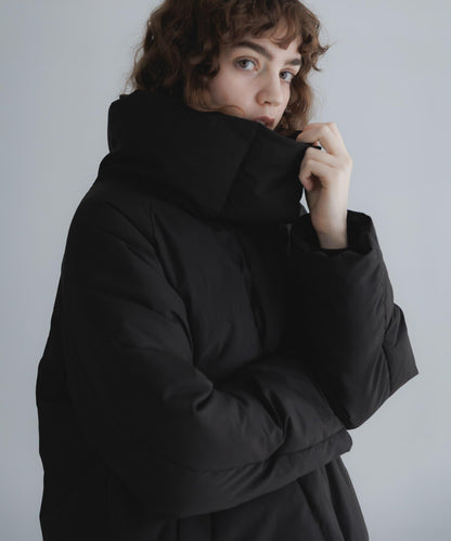 防潑水 大翻領 羽絨服