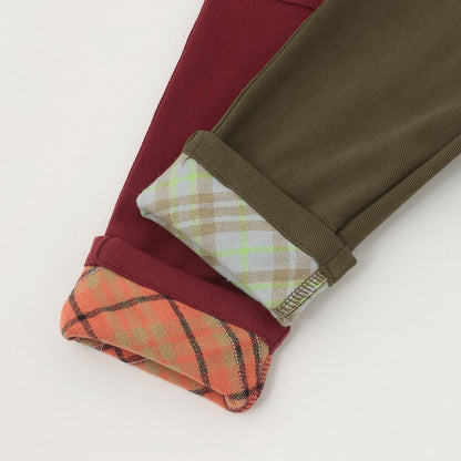 恐龍印花直筒長褲