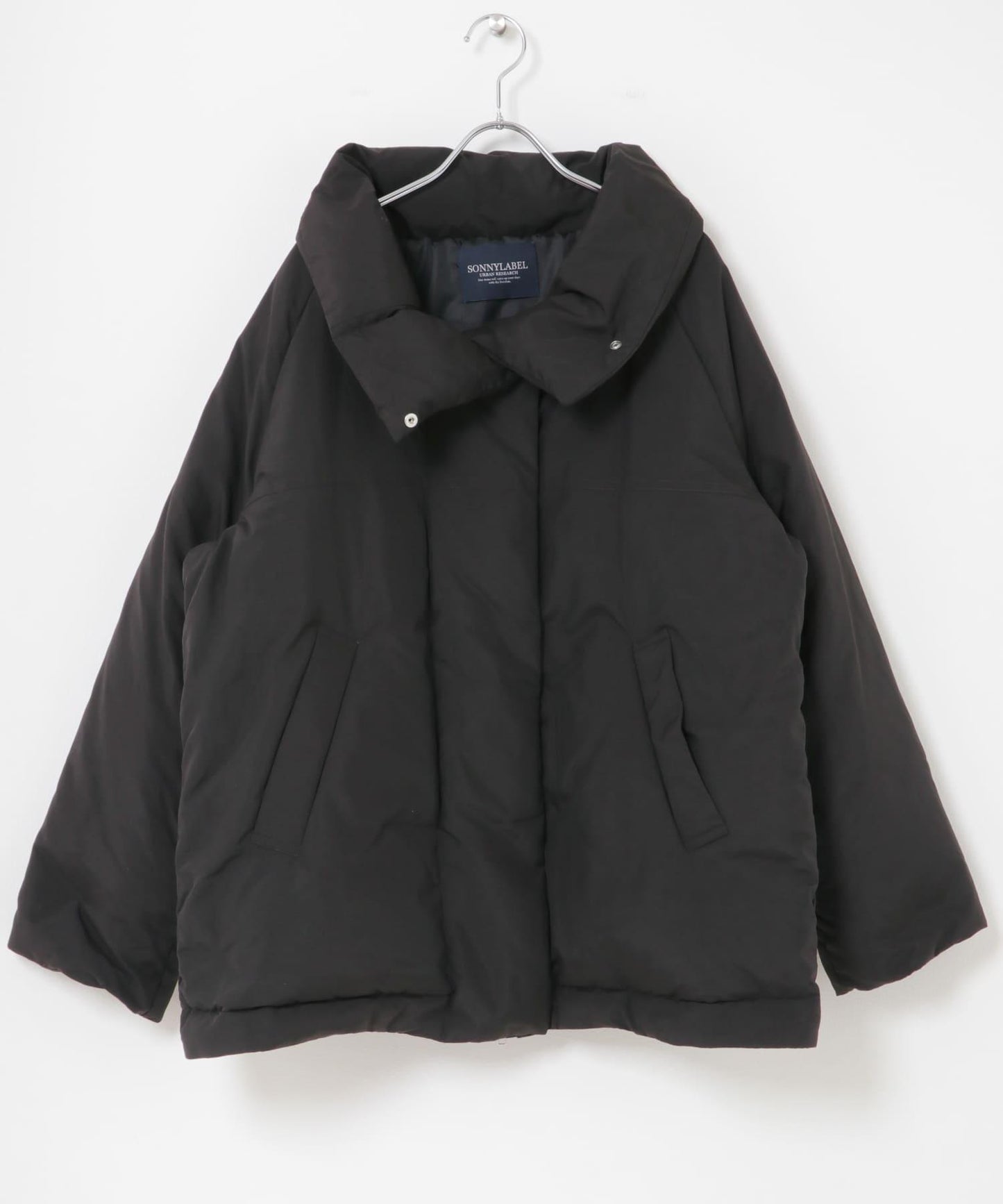 防潑水 大翻領 羽絨服