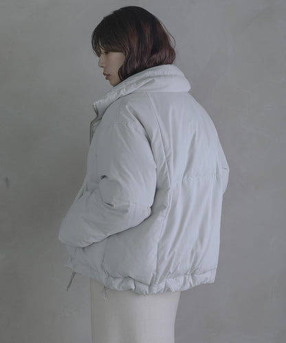 雙拉鍊立領羽絨服
