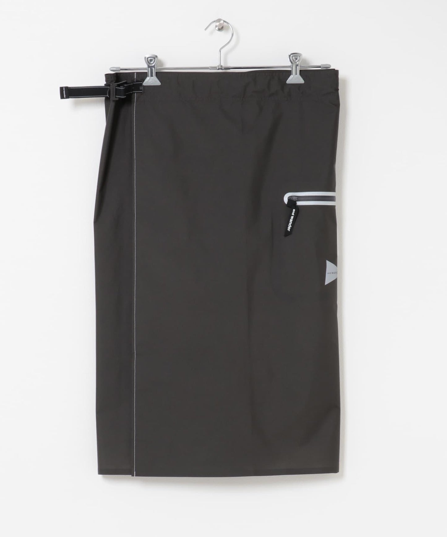 and wander rain wrap skirt