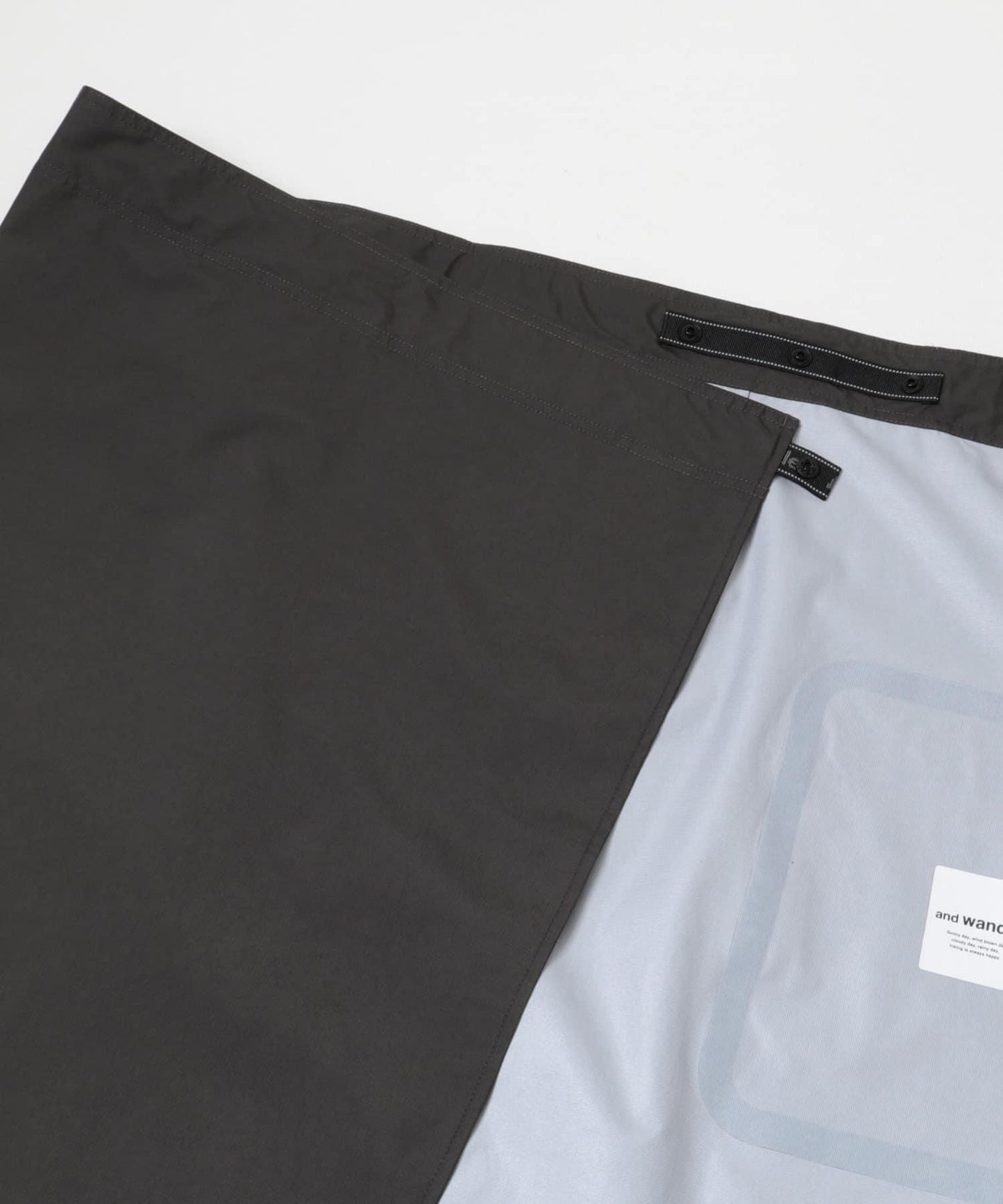 and wander rain wrap skirt