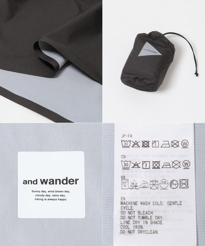 and wander rain wrap skirt