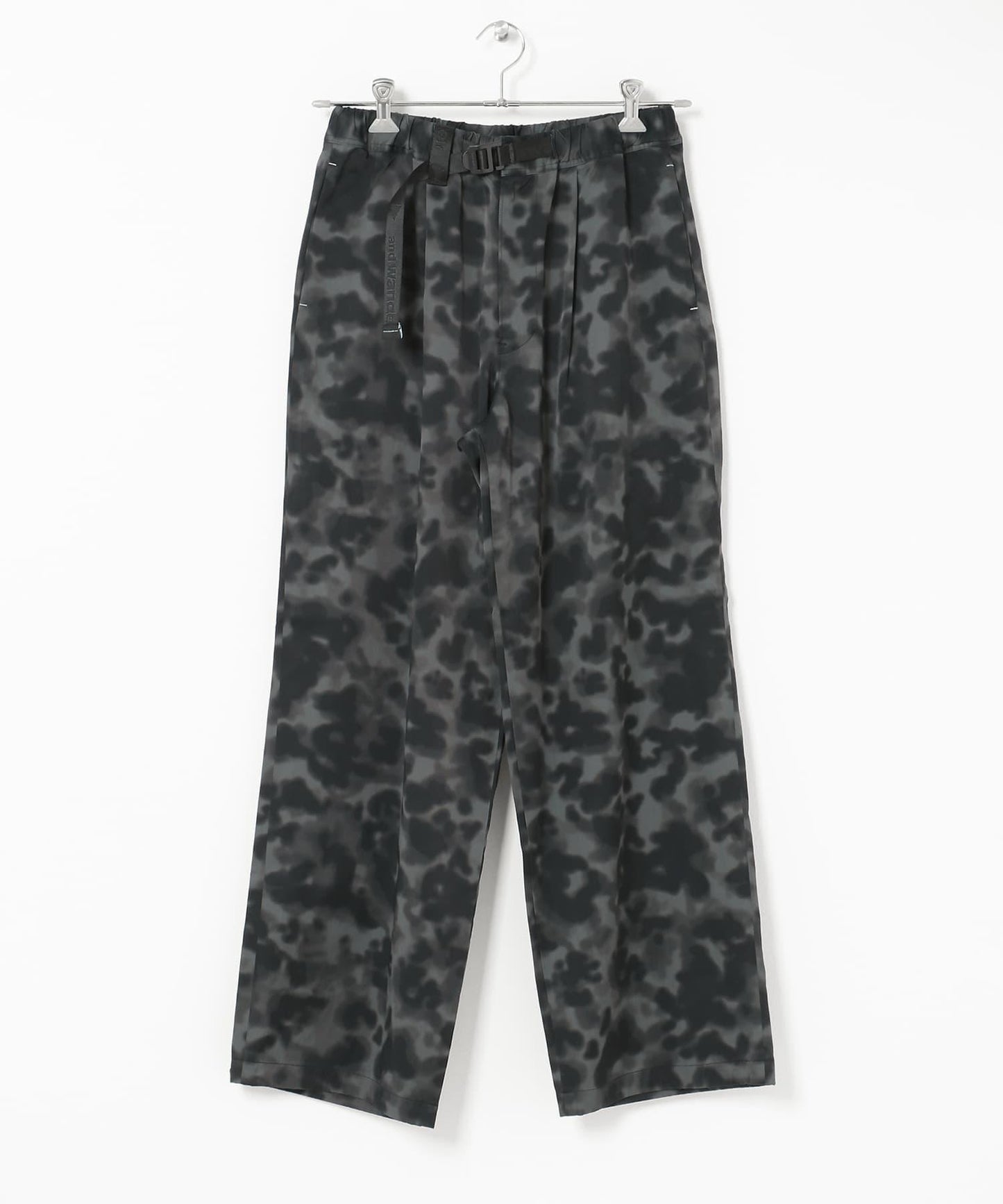 and wander printed satin 褲子