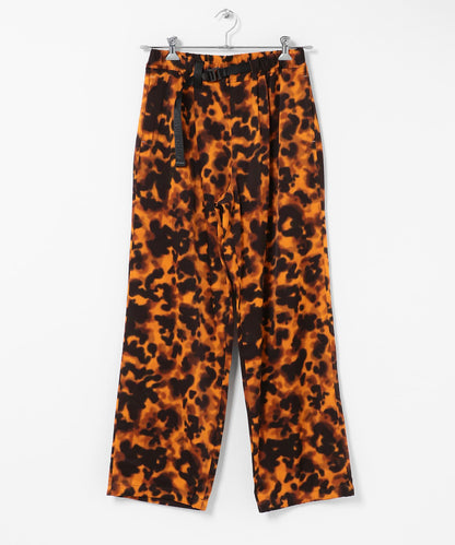 and wander printed satin 褲子