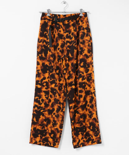 and wander printed satin 褲子