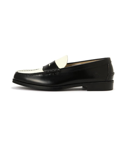 The Kenford Fineshoes/COMBI LOAFERS/BLACK WHITE