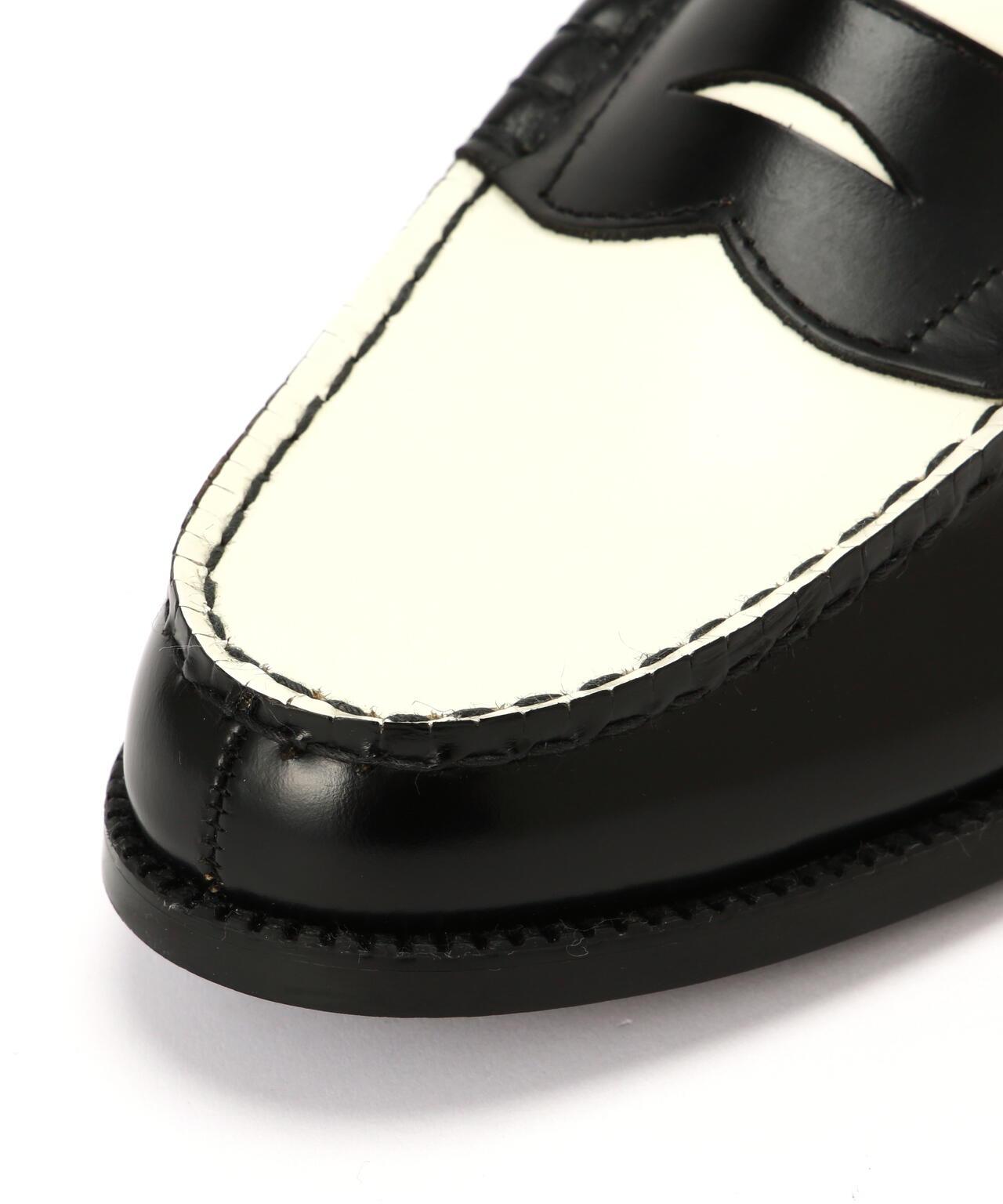 The Kenford Fineshoes/COMBI LOAFERS/BLACK WHITE