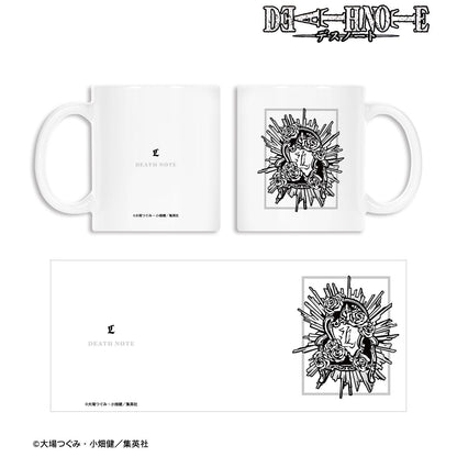 死亡筆記（死亡筆記） Lモチーフ A:code 馬克杯