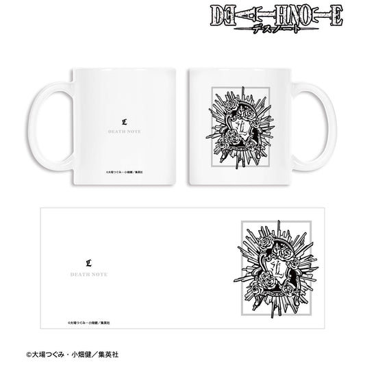 死亡筆記（死亡筆記） Lモチーフ A:code 馬克杯