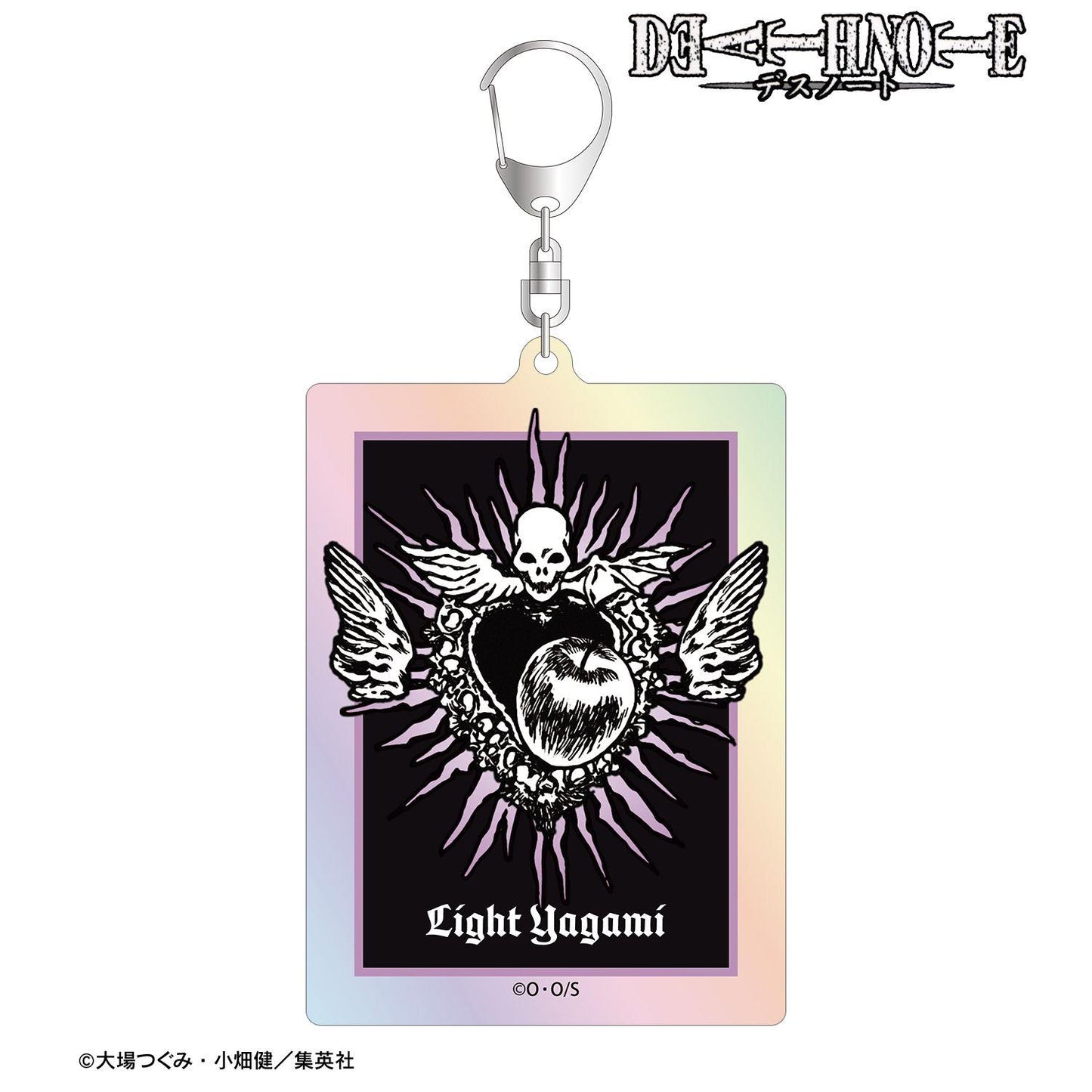 死亡筆記（死亡筆記） 夜神月モチーフ A:code 炫彩BIG亞克力鑰匙扣