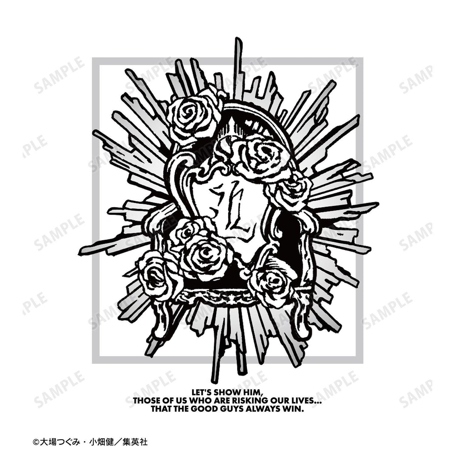 死亡筆記 Lモチーフ A:code Tee L碼