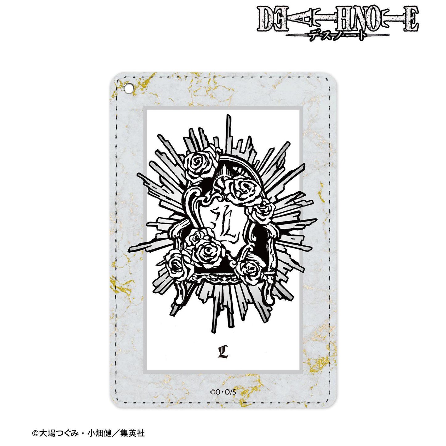 DEATH NOTE_Lモチーフ A:code 1ポケットパスケース