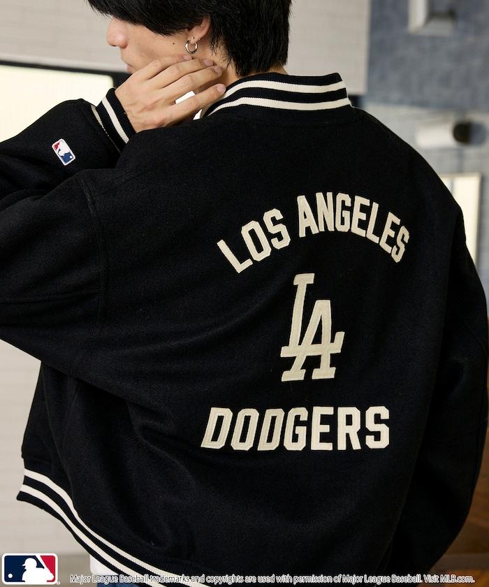 MLB 聯名款 Logo 棒球夾克