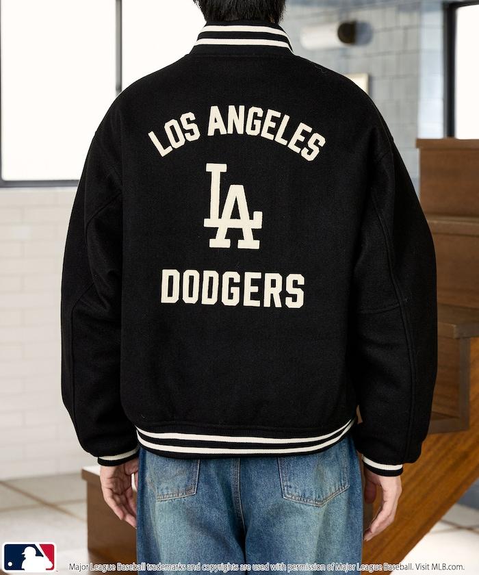 MLB 聯名款 Logo 棒球夾克