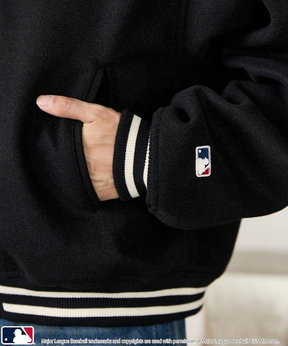 MLB 聯名款 Logo 棒球夾克