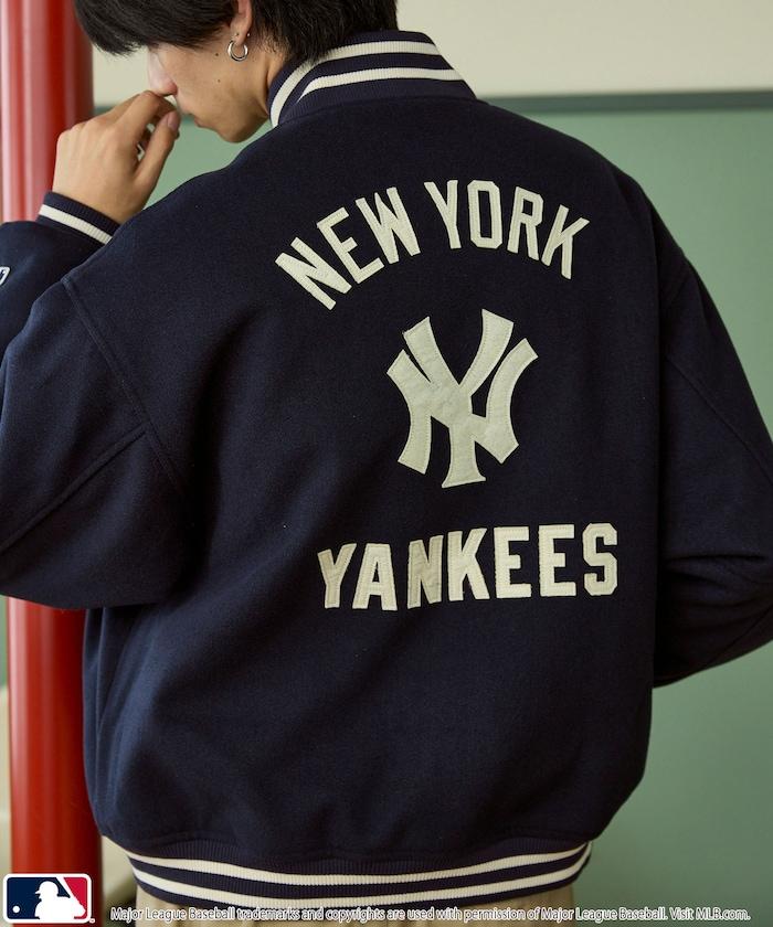 MLB 聯名款 Logo 棒球夾克