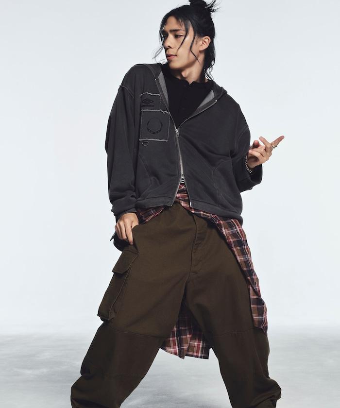 UMBRO × ONE OR EIGHT 運動拉鍊連帽衫