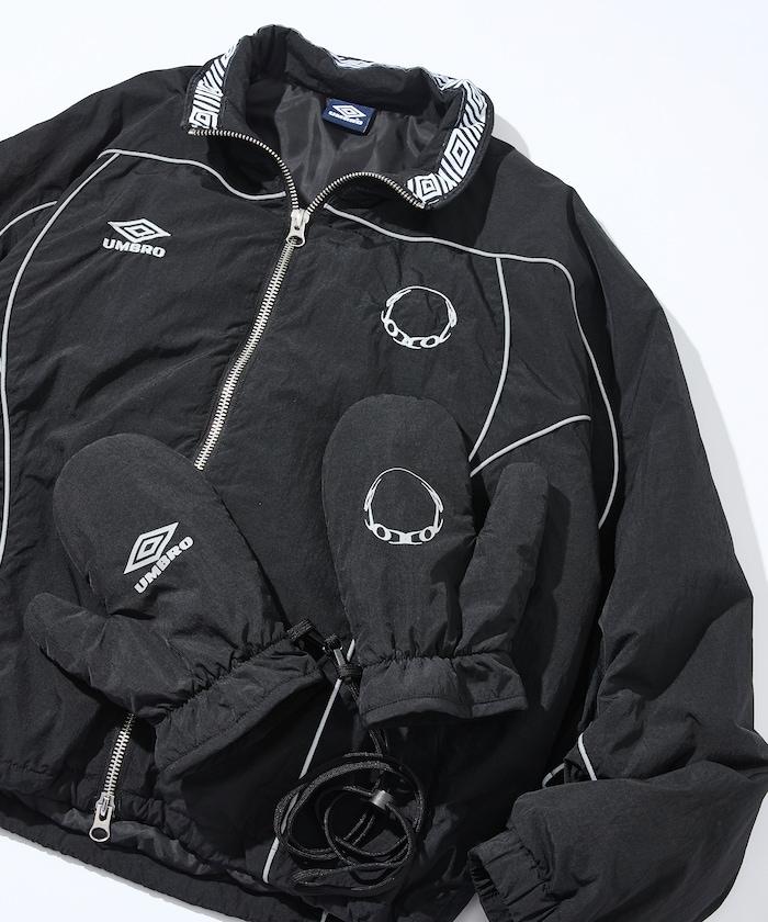 UMBRO × ONE OR EIGHT 填充尼龍運動夾克/帶手套