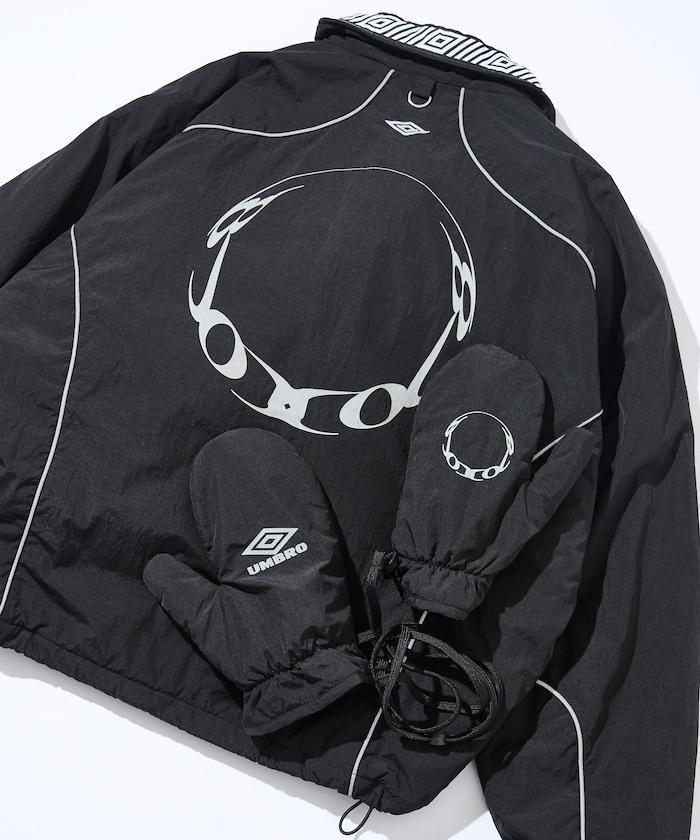 UMBRO × ONE OR EIGHT 填充尼龍運動夾克/帶手套