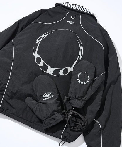 UMBRO × ONE OR EIGHT 填充尼龍運動夾克/帶手套