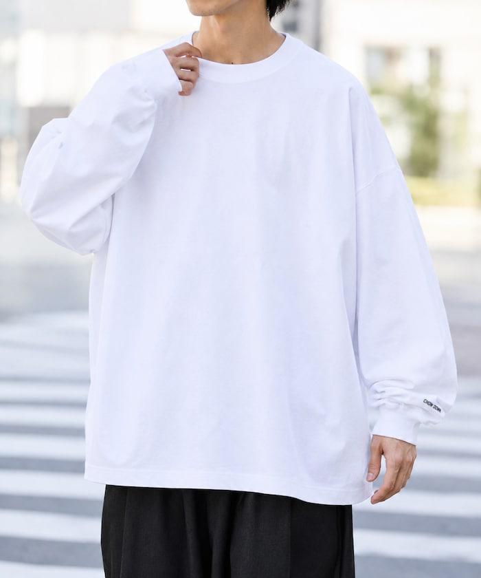 寬鬆版型 單點刺繡 圓領 長袖T恤