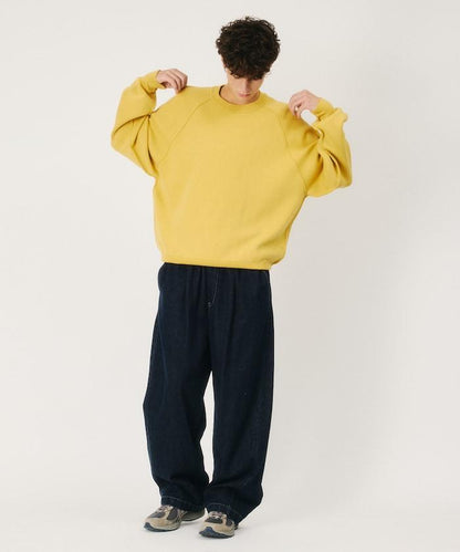 Relax Fit 寬鬆版型 衛衣感 圓領針織衫
