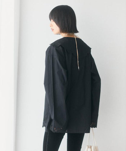 鏤空刺繡襯衫
