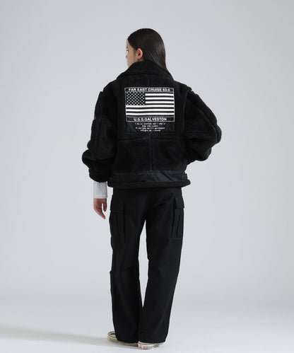 WOMAN RETORO BOA B-3 TOPGUN