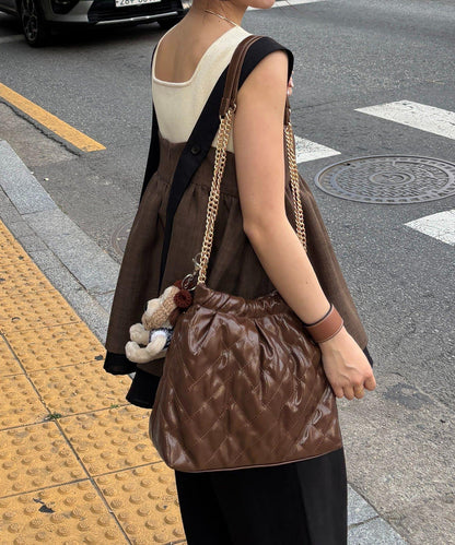 Yuna企畫 多功能絎縫鏈條包