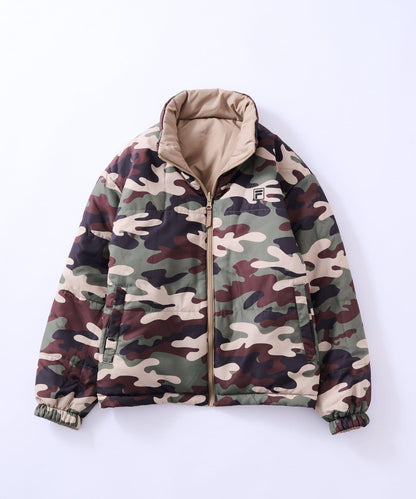 FILA 聯名款 雙面穿棉服夾克