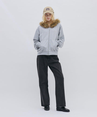 FILA 聯名 加絨連帽拉鍊衛衣