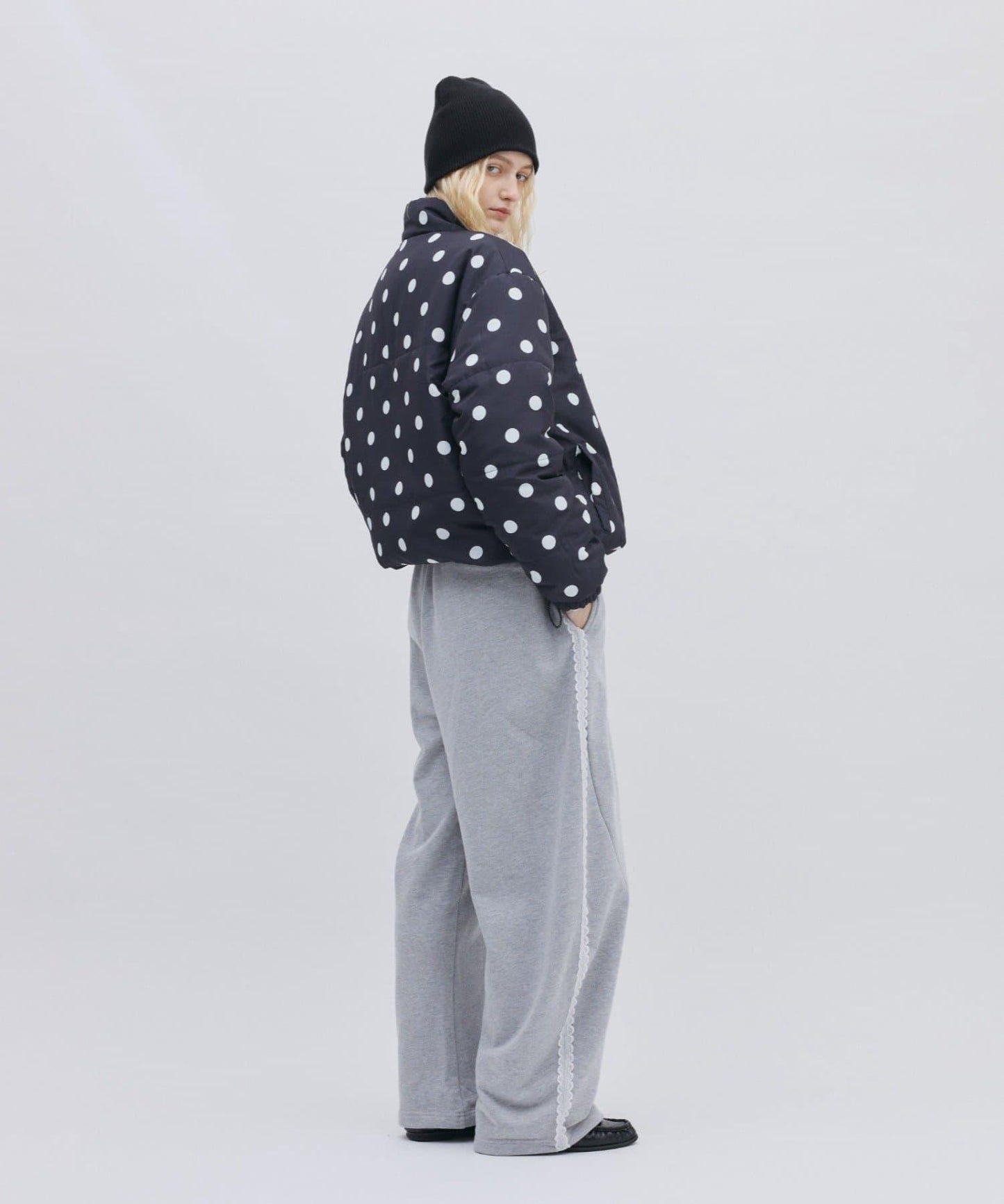 FILA 聯名款 雙面穿棉服夾克
